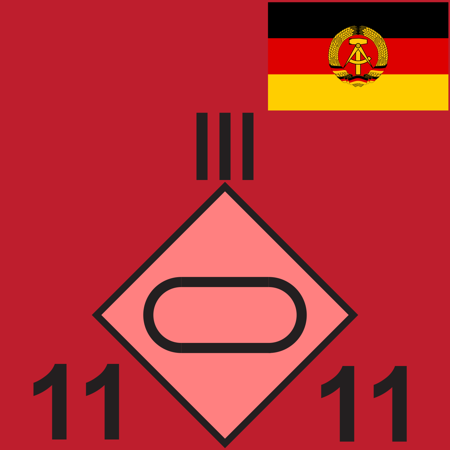 RED GDR 11 TR 1989